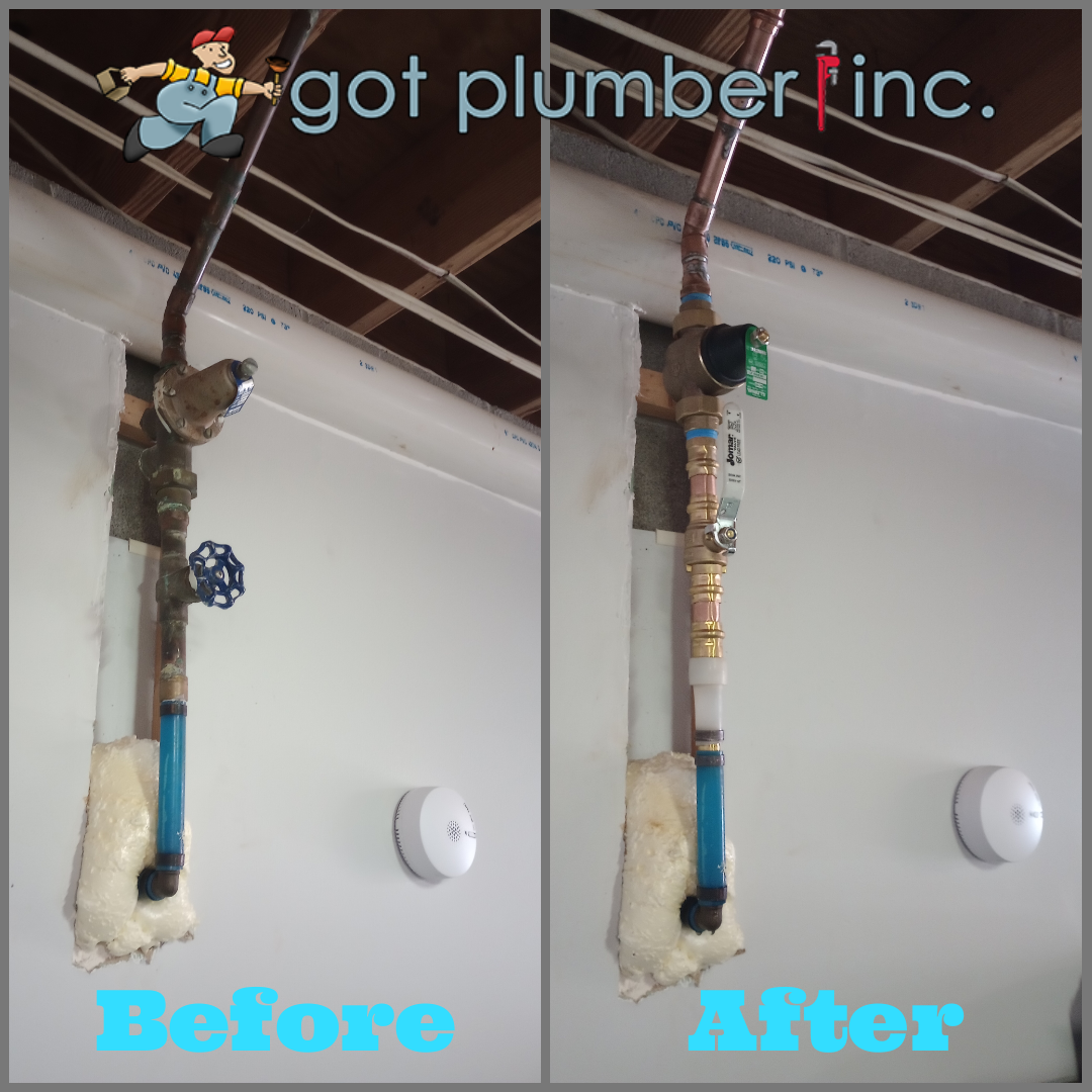 Main Shutoff Valve and Water Pressure Regulator Replacement in Inverness, Alabama