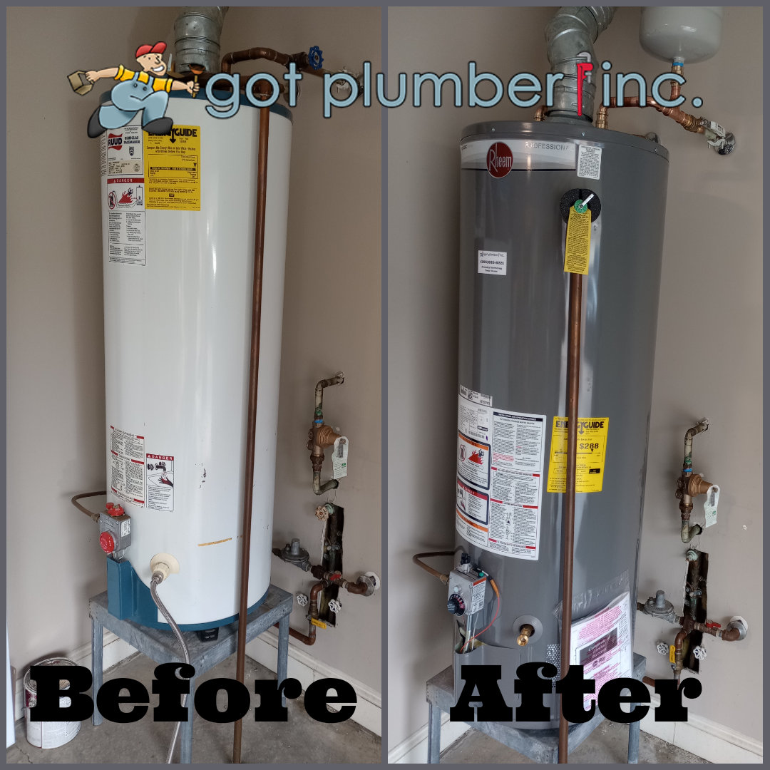 Natural Gas Water Heater Replacement with $350 rebate from Spire 