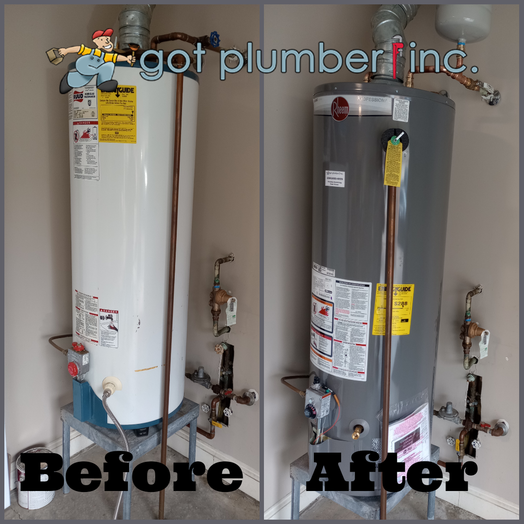 Natural Gas Water Heater Replacement with $350 rebate from Spire