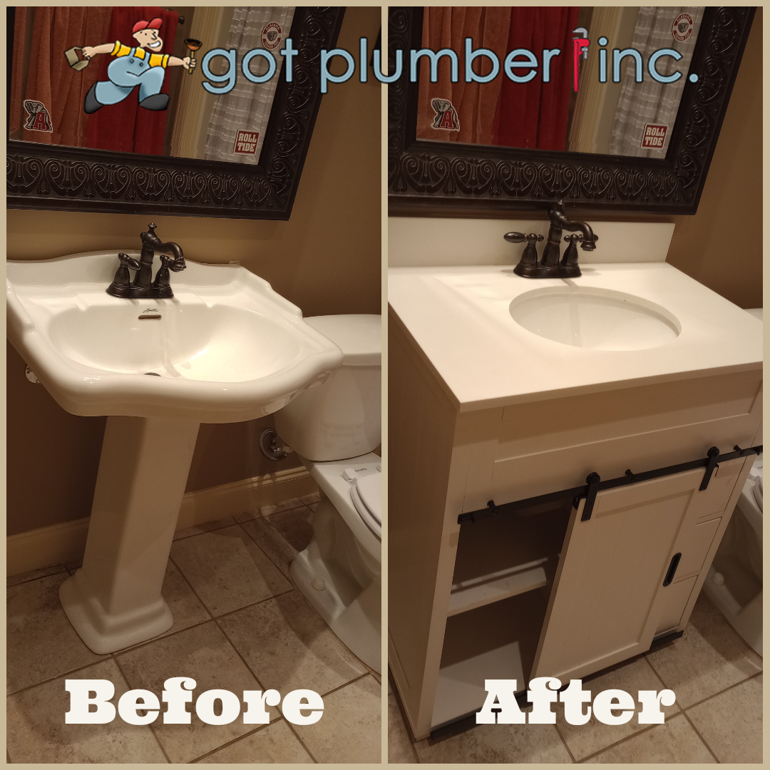 Pedestal Sink Replacement in Chelsea, AL